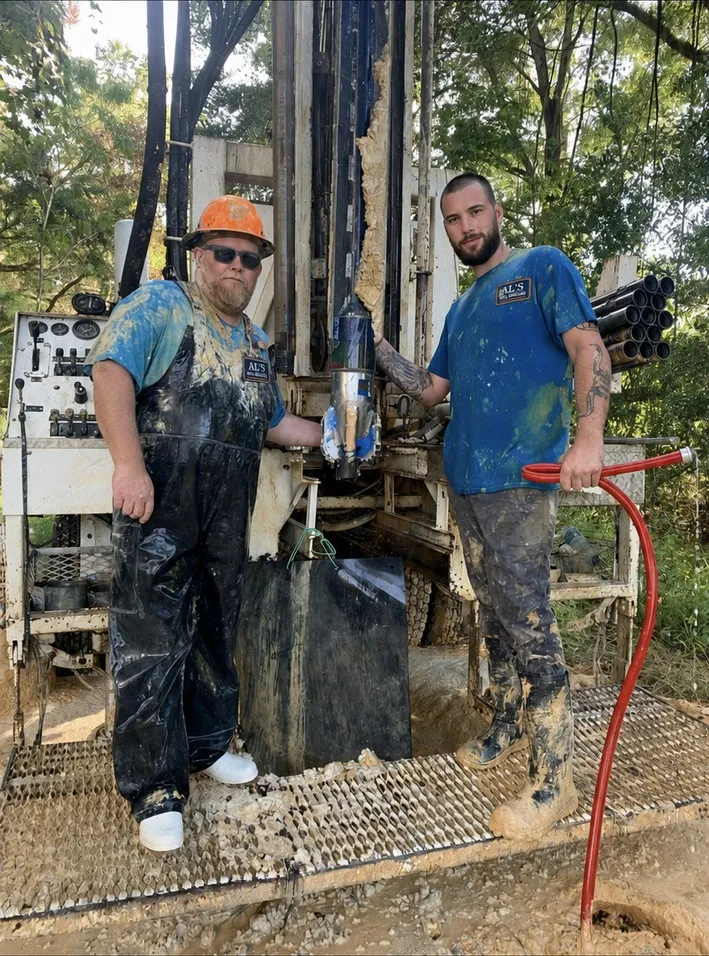 AL’s crew drilling a new well